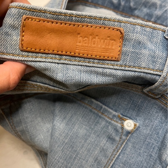 Baldwin The Rivington Mid Rise Peg Leg Crop Jean 29 - Picture 5 of 11